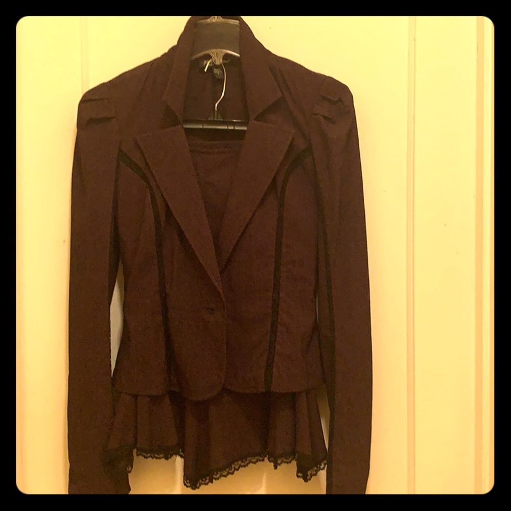 A cute Betsey Johnson two piece suit